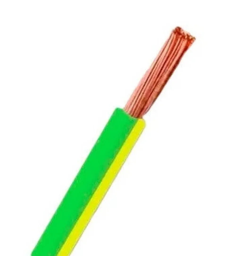 Cable Neutroluz Normalizado por Metro 1.5/2.5/4/6mm² - Verde/Amarillo Rojo Azul Marrón Blanco Negro