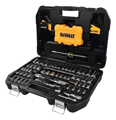 Set Herramientas Mecánicas DeWalt DWMT73801-1 - 108 Piezas con Estuche