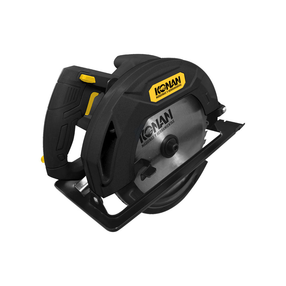 Sierra Circular KONAN KCS/1300 1300W Professional - Disco 184mm + Guía Madera | 5000 RPM