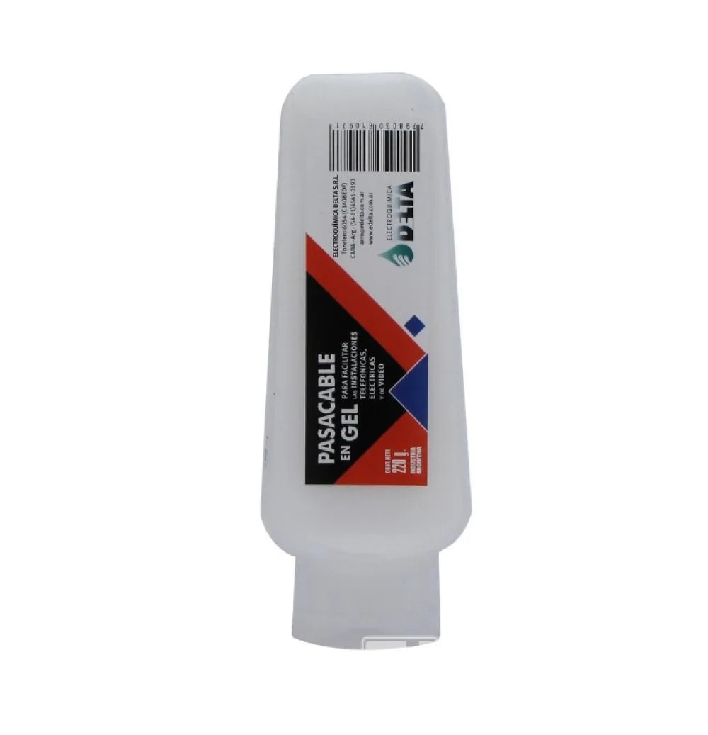 Gel Pasacable DELTA 220g Instalaciones Eléctricas - Hidrosoluble CCTV Telefonía Red | No Tóxico