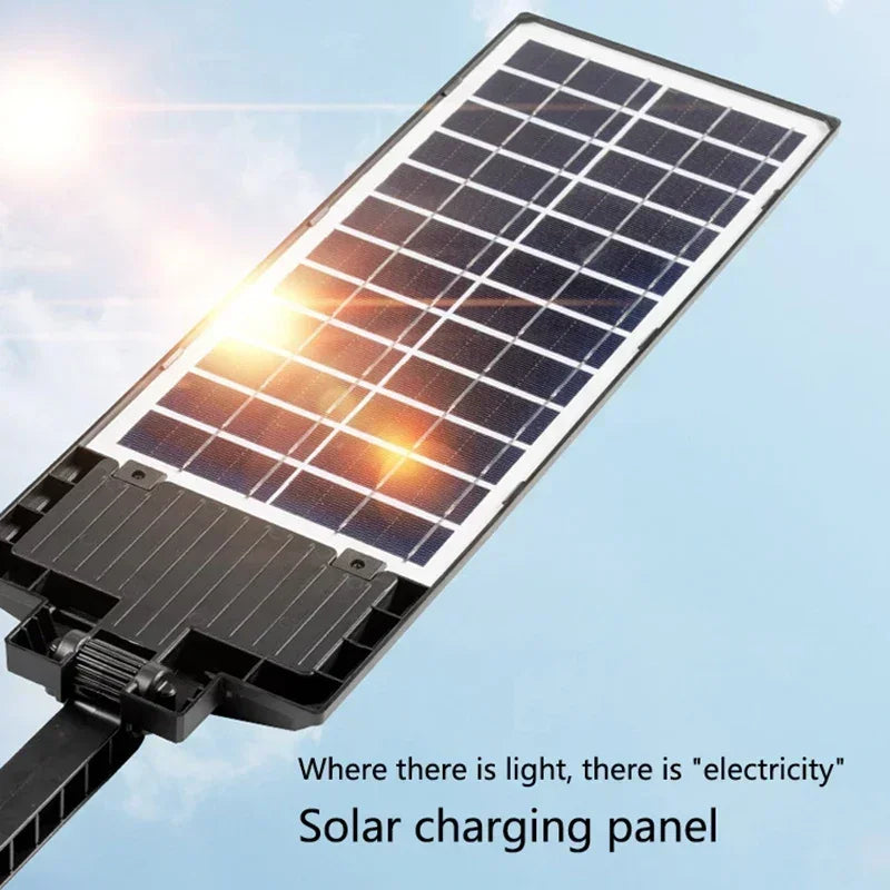 Potentes luces para exteriores CHUBAN, panel solar, impermeable, sensor de movimiento