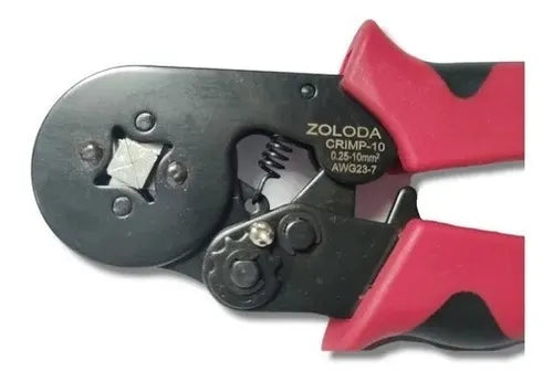 Crimpeadora ZOLODA CRIMP-1 Terminales Tubulares 0.25-10mm² - Ergonómica Fibra Vidrio | Profesional