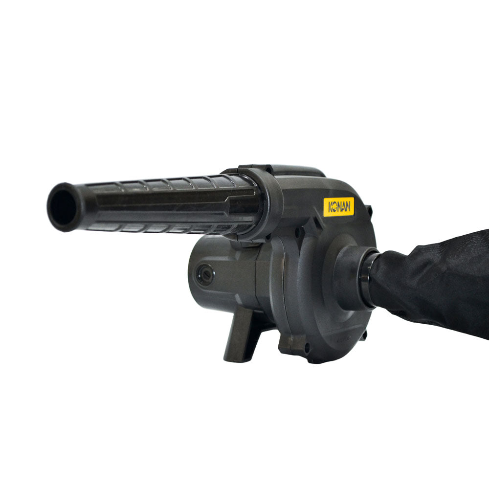 Soplador Eléctrico KONAN KSE650 650W - Jardín y Taller Silencioso Ecológico | Ergonómico Liviano