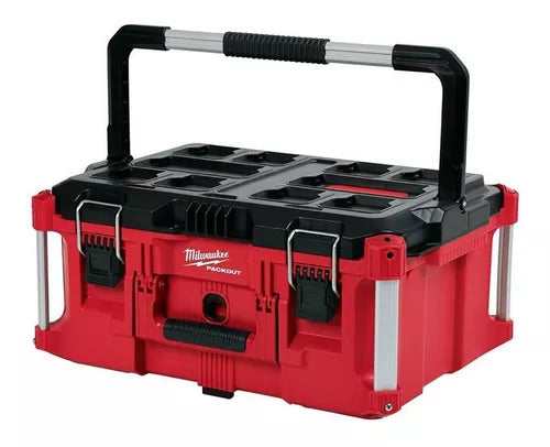 Caja Para Herramientas PACKOUT Milwaukee 4822-8425 - Organizador Modular 3 Compartimentos Profesional