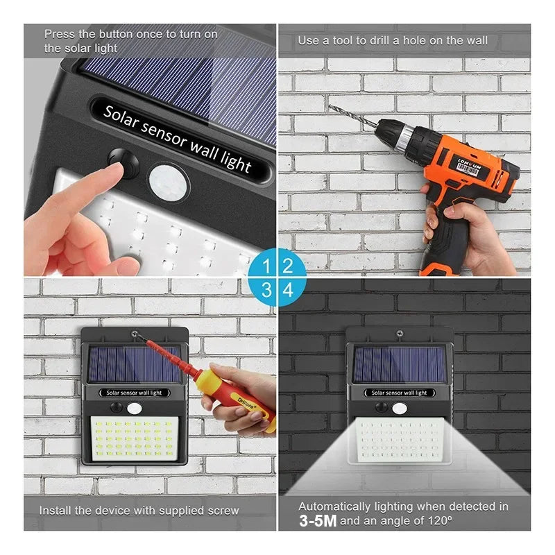 Panel LED Solar 10W y 20W | Iluminación Exterior Sustentable