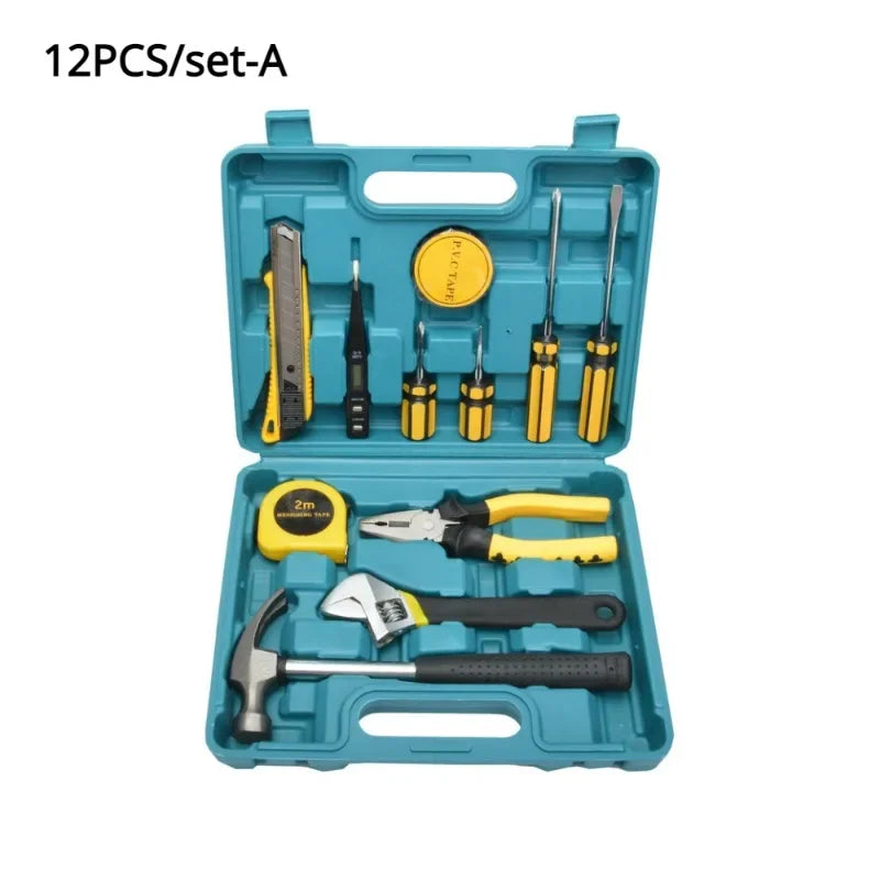 Kit Herramientas Completo x16 Piezas con Valija LYHLYA - Set Básico Profesional | Envío Gratis