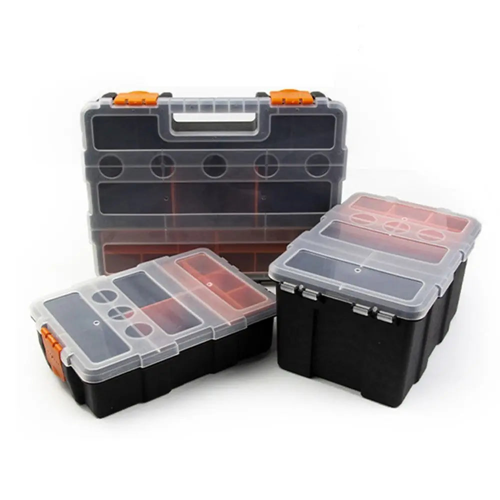 Caja de herramientas portátil de plástico