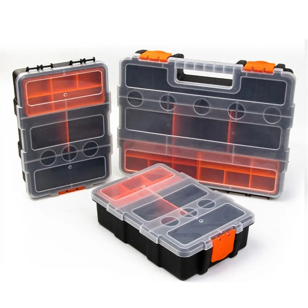 Caja de herramientas portátil de plástico